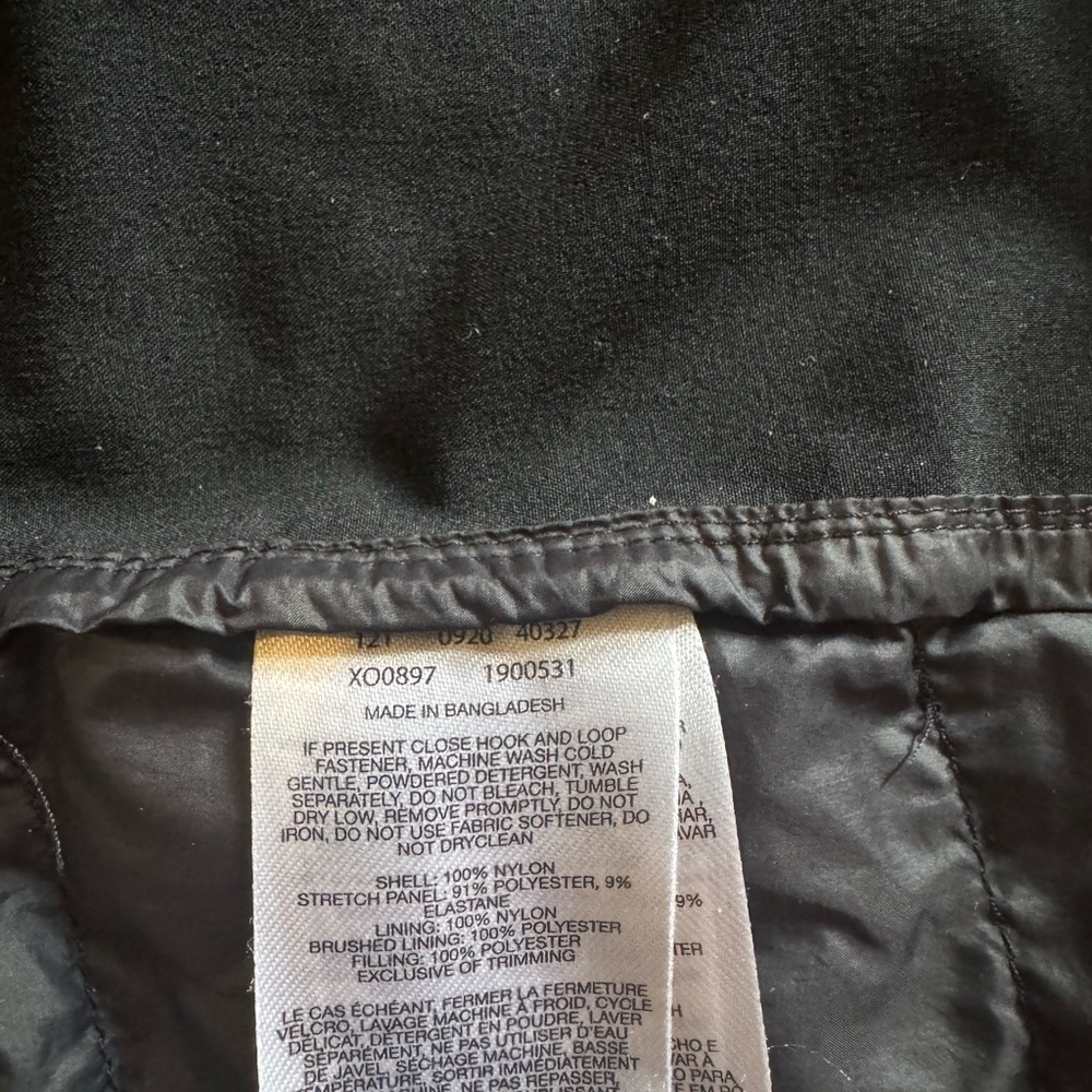 Columbia Midnight Black Quilted Vest - Picture 5 of 7